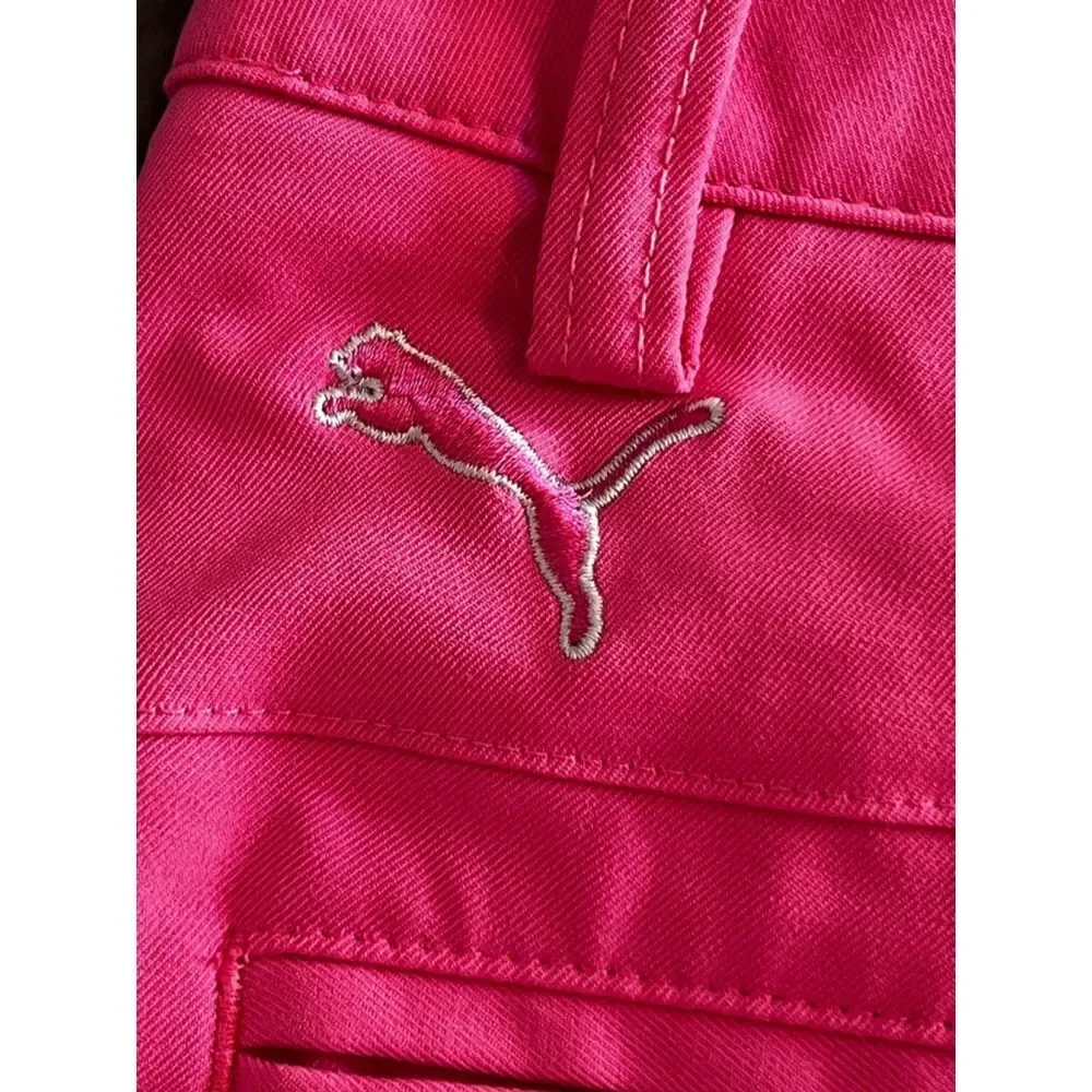 Women's Puma Golf Shorts Pink Size 4 - Picture 4 of 6